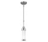 Payne Badeværelseslampe i stål og glas Ø7,4 cm 1 x G9 LED - Poleret krom/Hvid