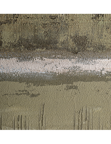 abstrakt billede motiv maleri stof tekstil træ rustikt moderne design ramme