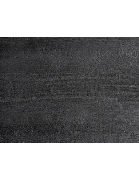 skulptur spisebord sort moderne design træ