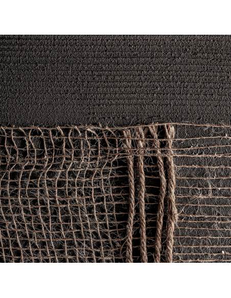 abstrakt billede motiv maleri stof tekstil træ rustikt moderne design ramme