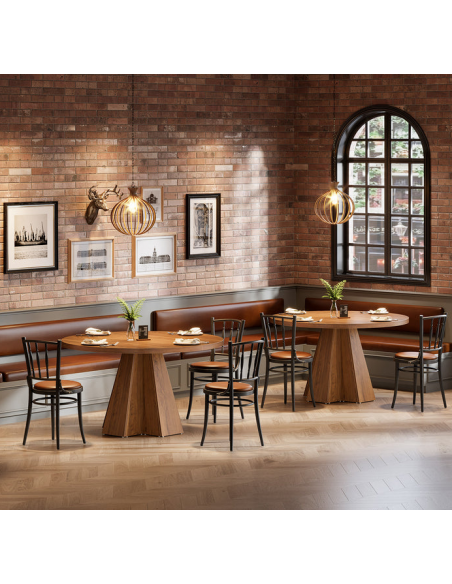 rundt spisebord indretning billigt træ runde 120