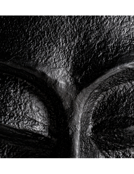 antik sort asiatisk figur