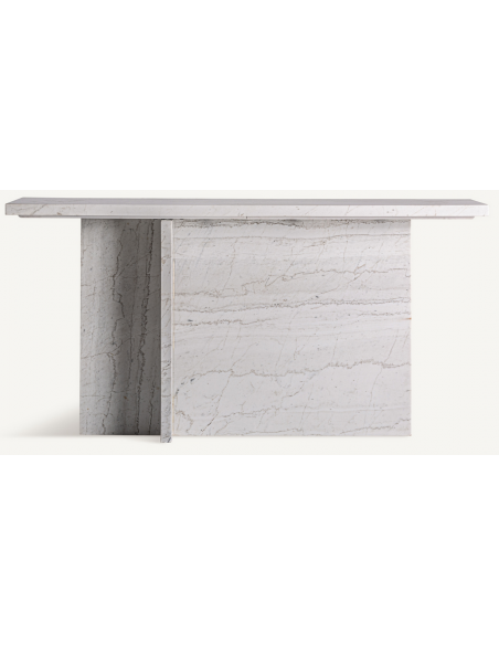 konsol konsolbord marmor moderne rustikt