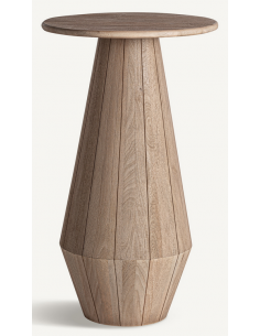 rundt barbord træ brun restaurant cafe barindretning indretning hjemmebar 2