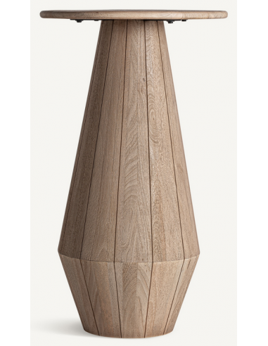 rundt barbord træ brun restaurant cafe barindretning indretning hjemmebar