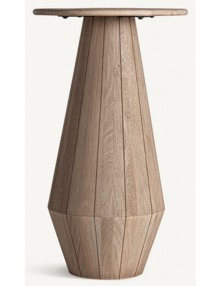 rundt barbord træ brun restaurant cafe barindretning indretning hjemmebar