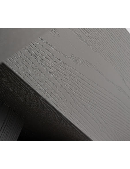 spisebord moderne design egetræ sort træ