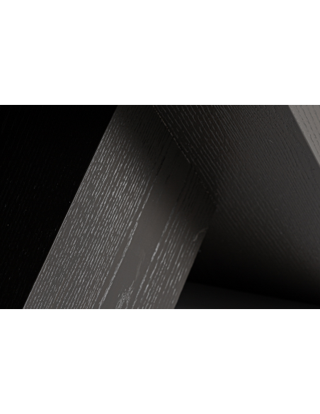 spisebord moderne design egetræ sort træ