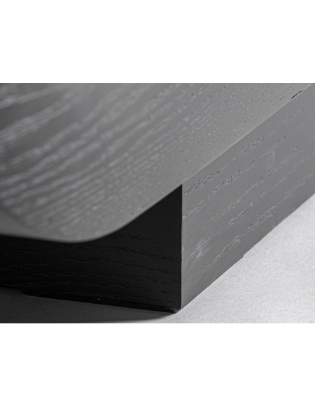 Sideboard skænk sort eg egetræ træ moderne design