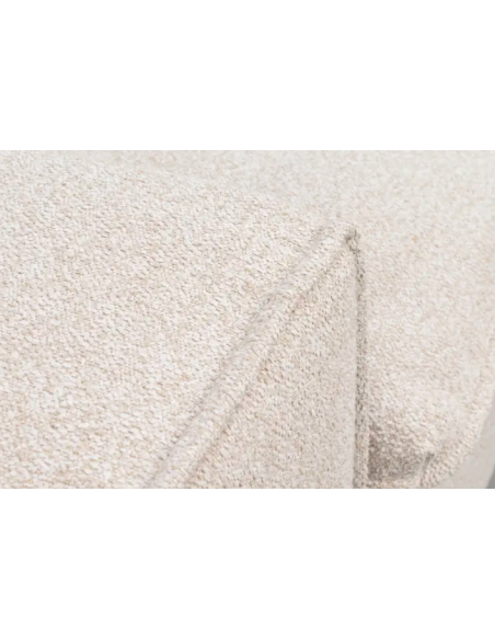 sofa til 3 personer i beige stof komfortabel design rowico