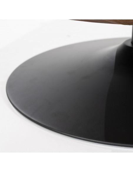 lænestol drejefod drej drejefunktion moderne design skandinavisk læder cognac brun