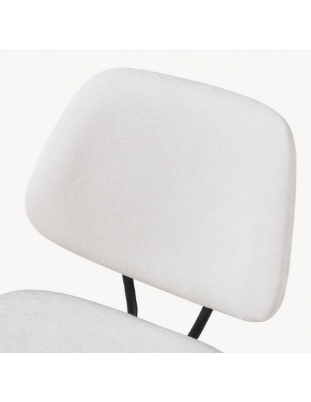 Spisebordsstol nordisk skandinavisk design sort beige