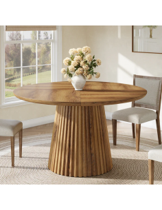 rundt spisebord indretning billigt træ runde 120 2