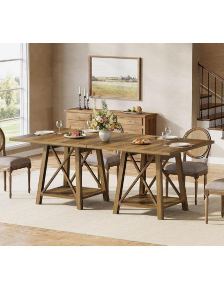 firkantet firekantet spisebord indretning billigt træ kvadratisk