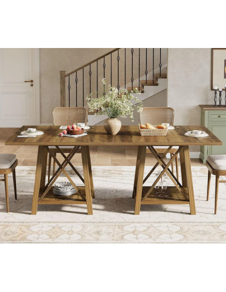 firkantet firekantet spisebord indretning billigt træ kvadratisk