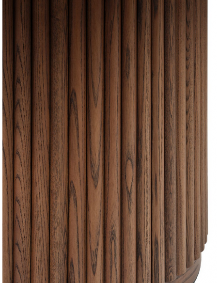 rundt spisebord sten travertin marmor rustikt 150