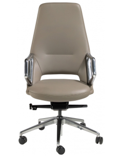 kontorstol med armlæn læder erhvervsindretning kontorindretning kontormøbler 2