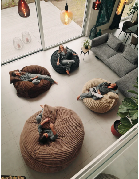 stor kæmpe sækkestol voksne børn