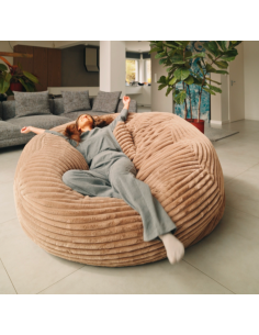 stor kæmpe sækkestol voksne børn