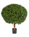 Stor kunstig deluxe Boxwood plante H120 x Ø100 cm