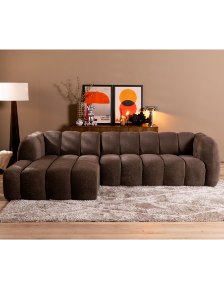 chaiselongsofa chaiselong sofa venstrevendt stof