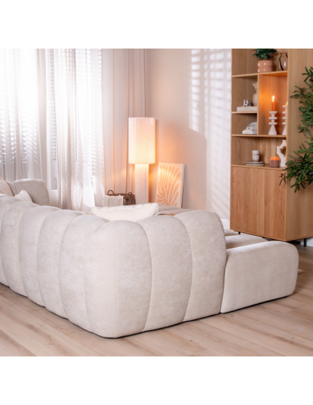 chaiselongsofa chaiselong sofa venstrevendt stof beige