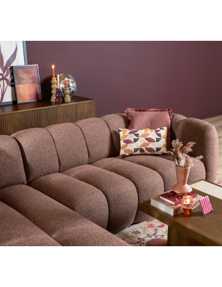 chaiselongsofa chaiselong sofa venstrevendt stof boucle