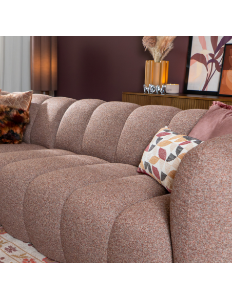 chaiselongsofa chaiselong sofa venstrevendt stof boucle