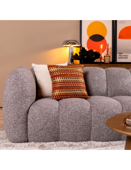 chaiselongsofa chaiselong sofa højrevendt stof bouclé