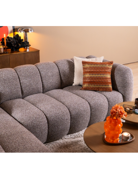 chaiselongsofa chaiselong sofa venstrevendt stof boucle