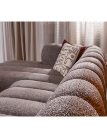 chaiselongsofa chaiselong sofa venstrevendt stof boucle