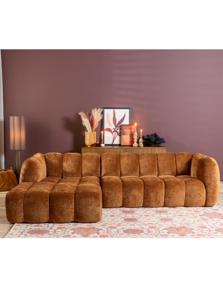 chaiselongsofa chaiselong sofa venstrevendt stof