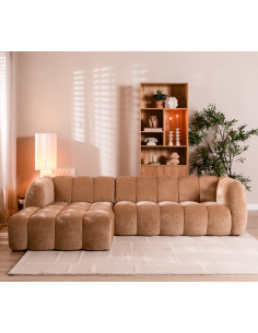 chaiselongsofa chaiselong sofa venstrevendt stof