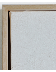 abstrakt billede motiv maleri stof tekstil træ rustikt moderne design ramme 2