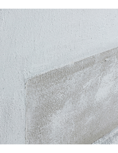 abstrakt billede motiv maleri stof tekstil træ rustikt moderne design ramme