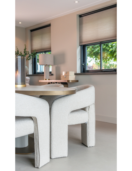 rustik bordlampe høj stor marmor moderne design