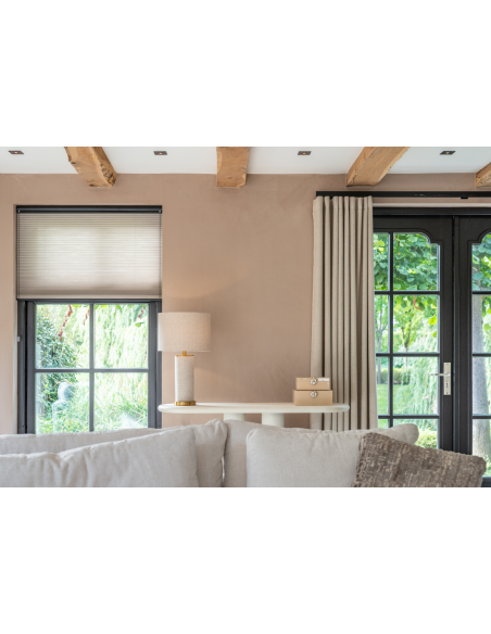 rustik bordlampe høj stor marmor moderne design