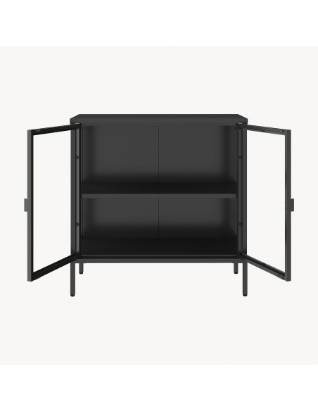 skænk sideboard sort metal