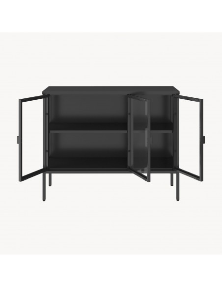 skænk sideboard sort metal