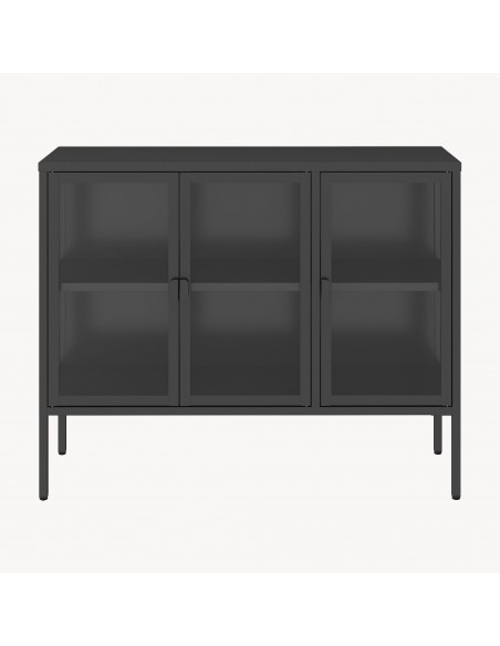 skænk sideboard sort metal