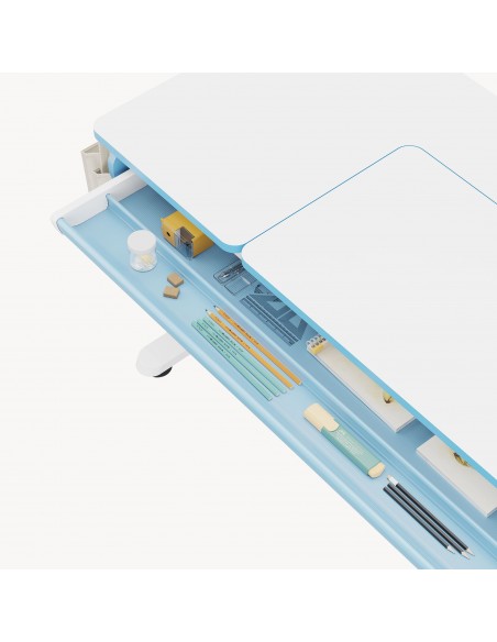 hæve sænke skrivebord computerbord børn børneværelse indretning