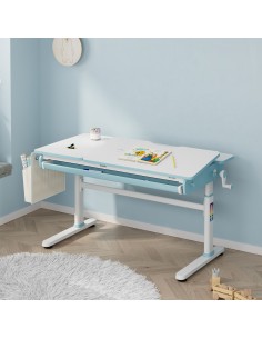 hæve sænke skrivebord computerbord børn børneværelse indretning 2