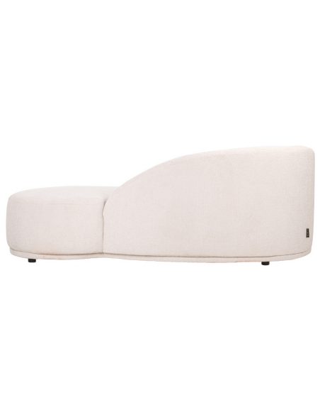 daybed sofa chaiselong creme beige stof moderne design