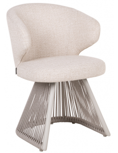 Moderne havestole spisebord stof havemøbler udendørsmøbler udendørsindretning