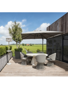 Moderne havestole spisebord stof havemøbler udendørsmøbler udendørsindretning 2