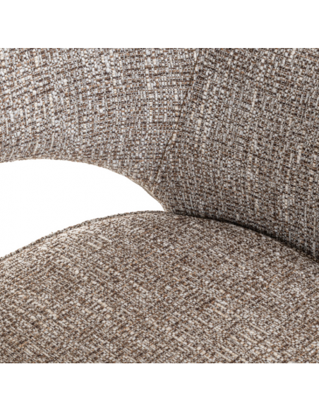 spisebordsstol armlæn stof moderne natur drejefod drejefunktion drej