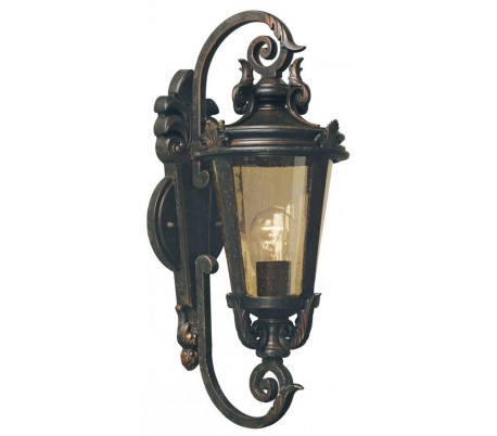 Billede af Baltimore Væglampe H55 cm 1 x E27 - Patineret bronze