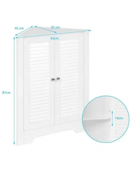 hjørne hjørneskab køkkenskab skab vitrine vitrineskab opbevaring moderne køkken design