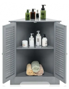 hjørne hjørneskab køkkenskab skab vitrine vitrineskab opbevaring moderne køkken design 2