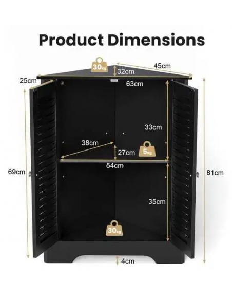 hjørne hjørneskab køkkenskab skab vitrine vitrineskab opbevaring moderne køkken design